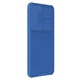 Карбоновая накладка Nillkin CamShield Pro для Samsung Galaxy S24+ Blue - изображение 2