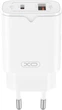 Мережевий зарядний пристрій XO L130 PD30W QC18W USB-A USB-C White (L130.white) - зображення 2