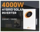 Гібридний сонячний інвертор JSDSolar 4KW 24, MPPT 100A, 500V DC PV Чиста синусоїда + Wi-FI - изображение 4