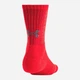 Набор мужских носков высоких Under Armour UA 3-Maker 3pk Mid-Crew 1373084-601 L (42-45) 3 пары Красный (196886400987) - изображение 3
