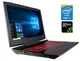 Ігровий ноутбук Б-клас HP Omen 9560NGW / 17.3" (1920x1080) TN / Intel Core i7-8750H (6 (12) ядер по 2.2 - 4.1 GHz) / 16 GB DDR4 / 256 GB SSD M.2 / nVidia GeForce GTX 1070, 8 GB GDDR5, 256-bit / WebCam / Win 10 б/в - зображення 1