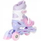 Детские ролики Raven Loret 3в1 Lila/Pink LED колеса размер 27-30 (sk781) - изображение 6