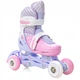 Детские ролики Raven Loret 3в1 Lila/Pink LED колеса размер 27-30 (sk781) - изображение 8