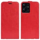 Чехол IETP для Xiaomi Redmi Note 12 флип вертикальный кожа PU красный - изображение 5