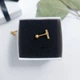 Серьга штанга для пирсинга уха, хряща, хеликса DeKolie MK1197-25 золотой - изображение 5