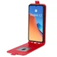 Чехол IETP для Xiaomi Redmi 12 флип вертикальный кожа PU красный - изображение 1