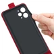Чехол IETP для Xiaomi Redmi 12 флип вертикальный кожа PU красный - изображение 4