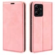Чохол Taba Retro-Skin для Xiaomi Redmi Note 12 книжка з візитівкою шкіра PU рожевий - зображення 1