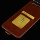 Чехол IETP для Iphone 13 флип вертикальный кожа PU коричневый - изображение 6