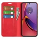 Чохол Taba Retro-Skin для Motorola Moto G84 книжка шкіра PU з візитницею червоний - зображення 2