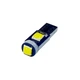 Комплект світлодіодних ламп NAPO LED T5-3030-3smd T5 колір світлення білий 10 шт - зображення 2