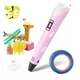 3D-Ручка 3Dpen С Lcd Экраном Полный Набор Пластик Розовый - изображение 2