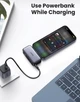 Зовнішній акумулятор (павербанк) Ugreen Nano 5000mAh 22.5W USB Type-C Led Display - Gray - зображення 5