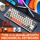 Беспроводная клавиатура игровая TWolf T30 LED Version Blue Switch клавиатура механическая - изображение 6