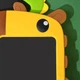 Планшет для рисования Giraffe 8.5 дюймов (желтый) - изображение 6