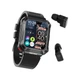 Смарт-часы с наушниками LEMFO T93 силиконовый ремешок Black Black (16854) - изображение 1