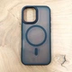 Чехол HOCO Smoke case Matte with MagSafe для iPhone 16 Black - изображение 1