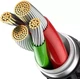 Кабель Baseus Glimmer Series Fast Charging Cable USB to Lightning 2.4A 1m CADH000201 Black - зображення 5