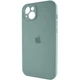 Захисний чохол-накладка Silicone Full Case AA Camera Protect для Apple iPhone 13 Pine Green (FullAAi13-46) - зображення 3
