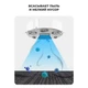 Робот пылесос на аккумуляторе SWEEPING ROBOT мощный Белый - изображение 7