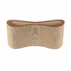Кігтеточка з картону посиленого з дерев'яним фасадом Cat Joy Loft Brown 70x22x29 см (870500002) - зображення 3