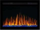 Электрокамин настенный / встраиваемый ArtiFlame AF27WR с 3D эффектом пламени, обогревом и звуком горения огня - изображение 1