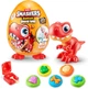 Игровой набор с динозавром Тирексом и тестом для лепки Zuru Smashers Junior Dino Dig Large Egg T-Rex 74115B - изображение 1