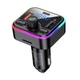 Bluetooth FM модулятор (трансмітер) Jokade JH015 (PD/40W)- чорний 824125 - зображення 2
