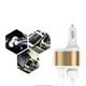 Автомобільний зарядний пристрій XOKO CC-303 2 USB, 2.1A Gold - зображення 5