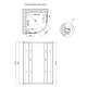 Душевая кабина Lidz Latwa SC90x90.SAT.MID.FR (LLSC9090SATMIDFR2) - изображение 2