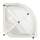 Душевой бокс Lidz Tani SB90x90.SAT.HIGH.GR - изображение 5