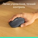 Миша бездротова Logitech M196 Graphite (910-007459) - изображение 3