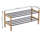 Полиця для взуття Casa Si Shoe Rack Bamboo (CS92307W04) - зображення 3