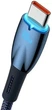 Кабель Baseus Glimmer Series Fast Charging Cable USB to Type-C 100W 2m CADH000503 Blue - изображение 2