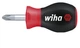 Отвертка PH2 х 25 мм короткое круглое жало SoftFinish Wiha 26969 - изображение 1