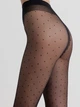 Колготы женские Conte Elegant Ce Fantasy Dots 4 р Черные (5904988521241) - изображение 5
