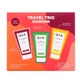 Подарунковий набір Q+A Travel Trio для догляду за тілом (гель для душу 50 мл + скраб для тіла 50 мл + лосьйон 50 мл) - зображення 3