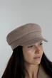 Кепи кашемировая D.Hats кофейного цвета - изображение 8