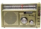 Радиоприемник Golon RX-382 с mp3 и фонариком зеленый - изображение 1