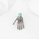 Значок (пин) BROCHE брошь бижутерия Медицина Анатомия Кисть разноцветный BRGV114479 - изображение 4