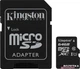 Карта памяти Kingston MicroSDXC 64GB Class 10 UHS-I + SD адаптер (SDC10G2/64GB) - изображение 1