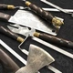 Подарунковий набір шампурів для BBQ VIKING CREATE в дерев'яному кейсі Серце Вікінга подарунок чоловіку, куму, брату, другу, батьку, керівнику (WC-026) - зображення 8