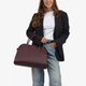 Сумка женская кожаная саквояж большая Regina Notte Travel bag 3727 Бордовый - изображение 2