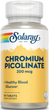 Хром пиколинат Solaray Chromium Picolinate 200mcg 50 tabs - зображення 1