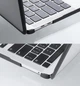 Захисний чохол-накладка Macbook Pro 13.3" М1(A1706 / A1708 / А1989 / А2159 / A2289 / A2251 / A2338) 2016-2020г Чорно-матовий з силіконовою окантовкою - зображення 4