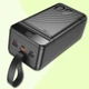 Повербанк Power Bank JI23С портативная батарея 22.5W для телефона планшета 60000 mAh, Черный - изображение 1