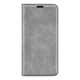 Чехол Taba Retro-Skin для Xiaomi Redmi 12 книжка кожа PU с визитницей серый - изображение 4