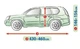 Тент Джип/Мінівен 460х195х155 см (L) Mobile Garage SUV/OFF ROAD "KEGEL" "5-4122-248-3020" - изображение 2