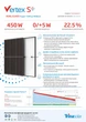 Сонячна батарея 450Вт Trina Solar TSM-NEG9R.28-450W монокристаличний фотомодуль 1762х1134х30 мм - зображення 6