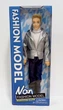 Лялька 99166 Кен, Fashion Model 30см, в корці, 13-33-6см (6990298433816) Сріблястий - зображення 1